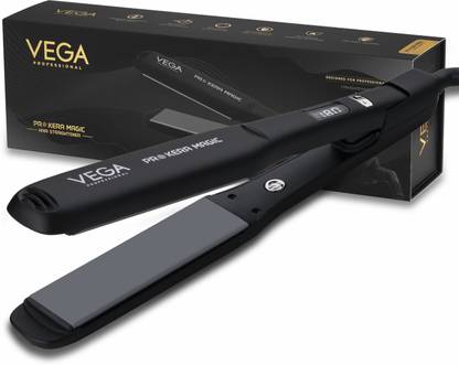 Vega Professional Pro Kera Magic Hair Straightener with, 30 Secs Ultra Fast Heat up, (VPPHS-04) VPPHS-04 Hair Straightener