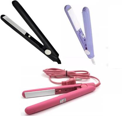 Lusty soul Mini Professional Hair Straighteners Flat Iron Designed for Teen Pack of 3 Hair Straightener