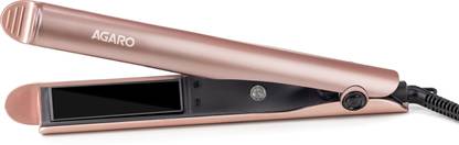 AGARO Straightener & Curler, 2-In-1 Twist Angled Ceramic Coated Floating Plates HS1927 Hair Straightener