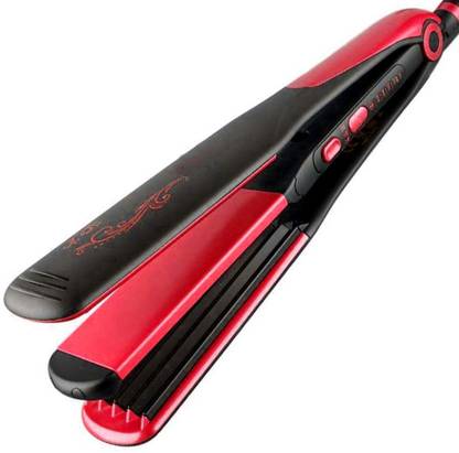 KMMGY New Professional Hair Flat Iron Curler Electric Hair Styler and Straightening KM 2209 Hair Straightener