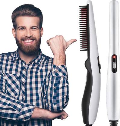 EBM Men's Electric Hair Styler Comb for Beard, Mustache & Hair Straightening Electric Hair Beard Comb Styler Hair Styler