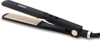 AGARO HS1947 Hair Straightner,Ceramic Coated Plates, Adjustable Temperature, Hair Straightener  (Black)