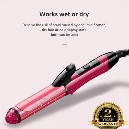 NHC 2009 Straightener & Curler: Create Gorgeous Curls and Waves with ease Hair Straightener