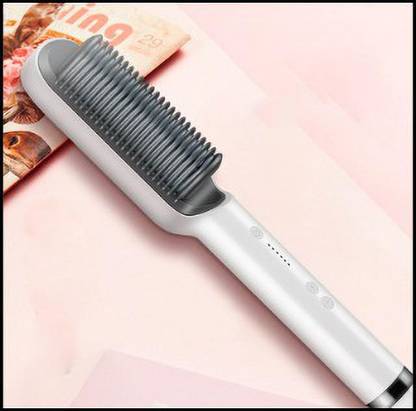 Vcare Temperature Control Straight comb straightener for Men and Women Hair Straightener Brush