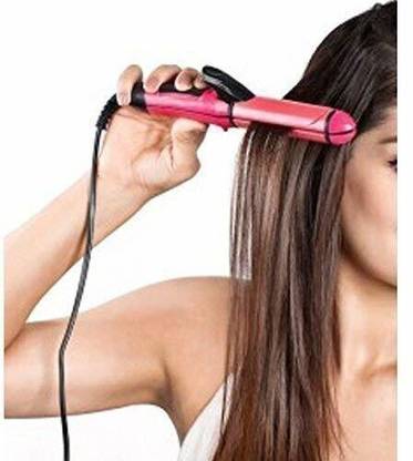 MANTAVYA Hair Straighteners Professional Hair Curler And Hair Straightener Hair Straightener