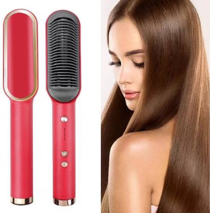 hqt Hair Straightener Brush: The Versatile Tool That Can Straighten, Curl, and Wave Hair Straightener Brush