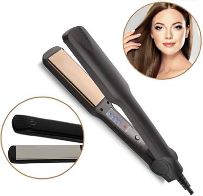 FABUNIK Hair Straightener for Women with Ceramic Coated Plates, Quick Heatup & Travel Hair Straightener