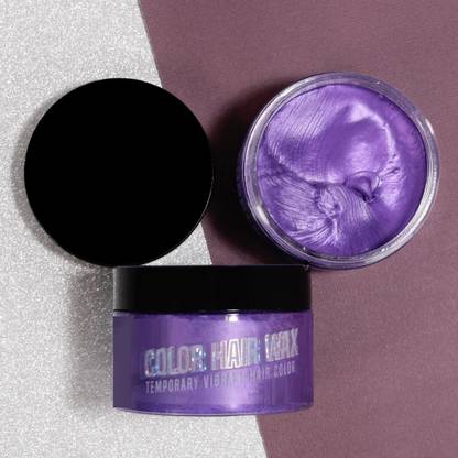 tanvi27 New Hair Coloring Purple Wax Material Disposable Hair Styling Clays Hair Wax