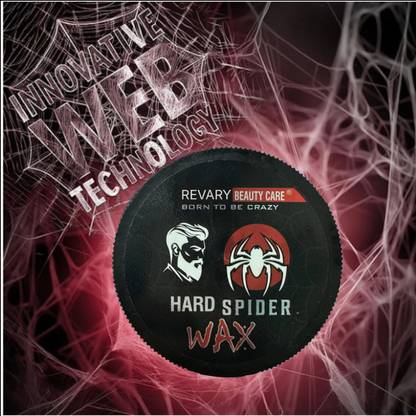 revary Crazy Hard Spider Wax Shiny Look Spider Web Effect Wax has the strength Hair Wax