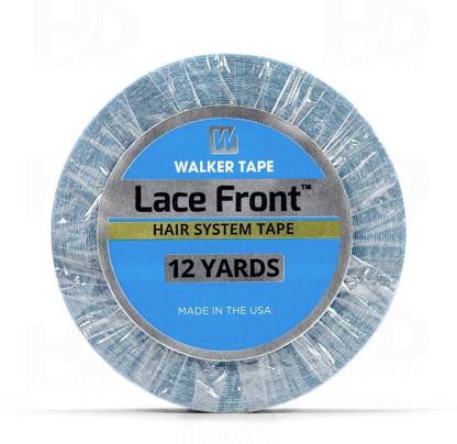 WALKER TAPE Front Lace Support Tape Roll 3/4" 12 yard Roll Double Sided Adhesive Tape Hair Styler Hair Paste