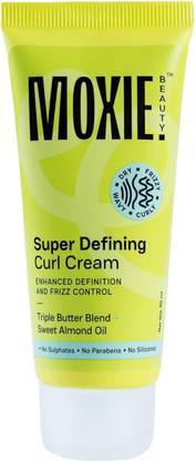 MOXIE BEAUTY Super Defining Curl Cream: 96% Hair Moisture Retained | Toxin Free | Travel Size Hair Cream
