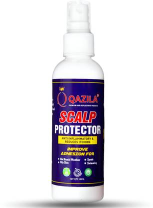 Qazila Scalp Protector for Hair Patch And Wig Users| Anti-Itching & Anti-Bacterial Hair Spray