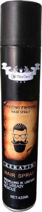 Miss Care Freezing Finishing Keratin Hair Spar long Lasting NO GREASY RESIDUE Hair Spray