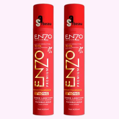 Sarbeau Hair Holding GOLD Premium Ultra Shine Finish Hair Spray- Pack of 2_C_062 Hair Spray