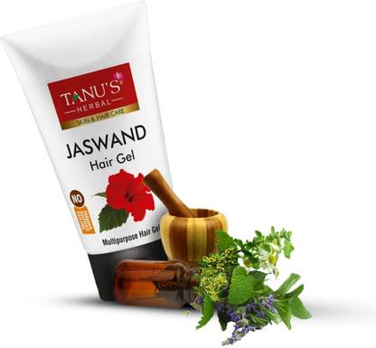 Tanu's Herbal Jaswand Hair Gel Herbal Formula for Strong Nourishing and Styling Hair Gel