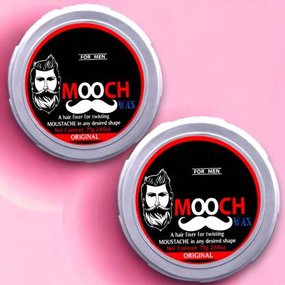 Zqugi THE Premiers Gabru Mooch Wax For Men (Pack of 2) Hair Wax