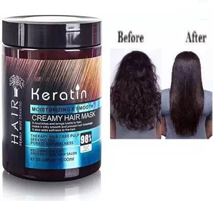 AASAKT Keratin Cream Hair Mask, Moisturizing & Smoothing for Dry Damaged Hair Mask