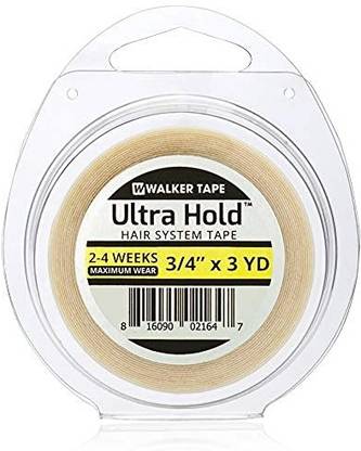 WALKER TAPE Ultra Hold Hair System tape 3/4" Tape-3 yards Hair Paste
