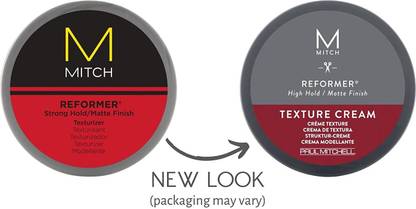 Paul Mitchell MITCH Reformer Texturizing Hair Putty for Men, Strong Hold, Matte Finish Hair Cream