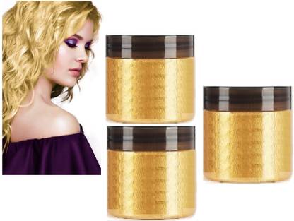 GABBU Best Temporary instant Gold hair color wax washable for man & woman Hair Wax