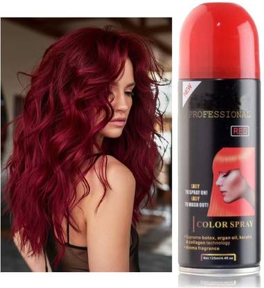 AEPRUY Original RED hair color Spray instant hair colour Hair Spray
