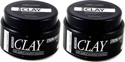PARK DANIEL Premium Strong Hold Hair Grooming Clay Combo of 2 Bottles of 50 gm(100 gm) Hair Clay