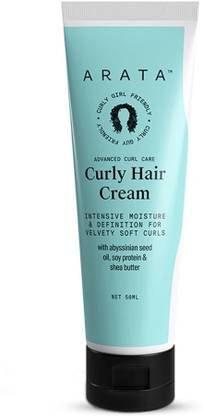 ARATA Curl Styling Cream | With Organic Flaxseed | Plant Based Hair Cream