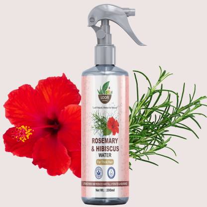 loofi Rosemarry & Hibiscus Spray For hair growth $ Control Hair Spray
