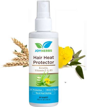 JOYHERBS Heat Hair Protector For Hair Straightening, Curling and Hair Heat Damage Repair Hair Spray