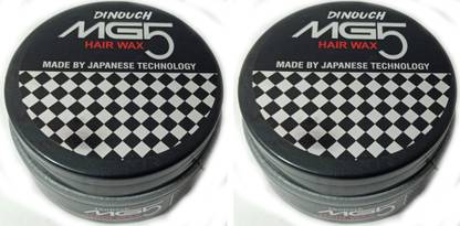 DINOUCH Hair Styling M.G.5 Hair Wax strong hold hair wax gel Pack of 2 -200 g Hair Gel