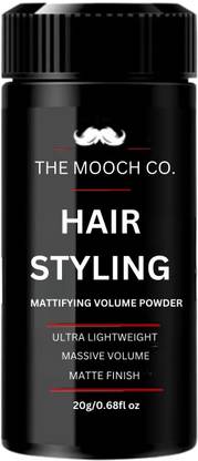 The Mooch Co Man Ultra Hold High Volume Lightweight Powder Natural feeling texturized Hair Powder
