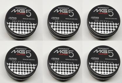 MG5 MEN Japan Hair Wax For Hair Styling (100 Gram) - Pack of 6 Hair Wax