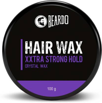 BEARDO XXtra Stronghold Crystal Wax for Men | Hair Styling for Glossy Finish & Shine Hair Wax