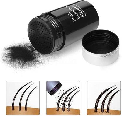 luzimaisa Black Hair Building Fibers For Man Hair Fiber
