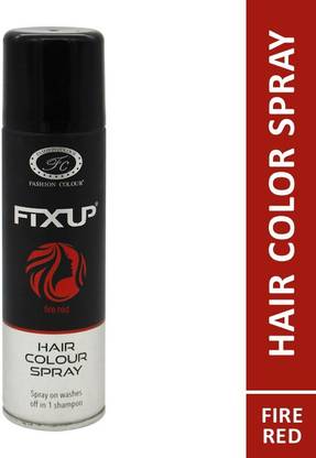 FASHION COLOUR HAIR COLOUR SPRAY RED Hair Spray