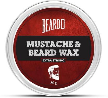 बियर्डो Beard & Mustache Wax Extra Strong 50 Gm बालों का वैक्स