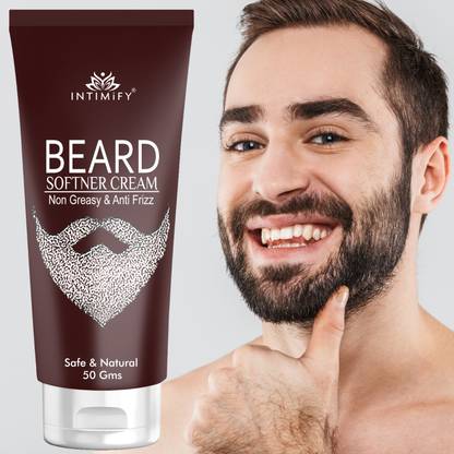 INTIMIFY Beard Softener Cream, Beard Soft Cream, Prevents Dryness & Itching Beard Cream
