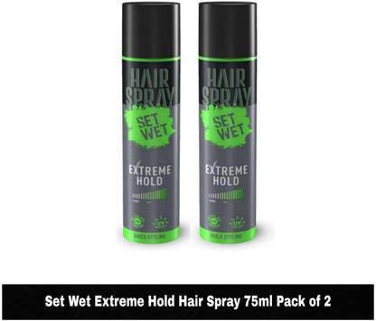 SET WET Extreme Hold for Men,Hair Setting and styling Hair Spray