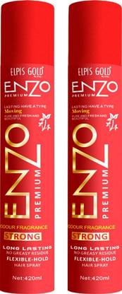 ELPIS GOLD Premium Ultra Shine Finish combo Hair Spray