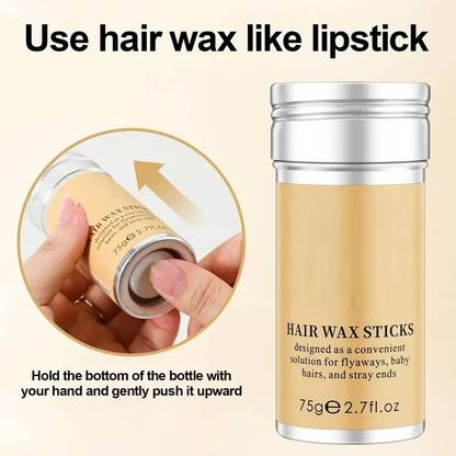 GABBU Hair Wax Stick Edge Control Slick Pomade Stick Non-greasy Styling Wax Hair Wax Hair Wax