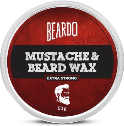 BEARDO Beard & Mustache Wax Extra Strong 50 Gm Hair Wax