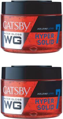 GATSBY Japan Water Gloss - Hyper Solid Hair Gel each (Pack of 2) Hair Gel