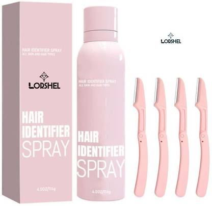 LORSHEL Hair Identifier Spray For Face Shaving Reduce Shaving Time for Busy Men Hair Spray