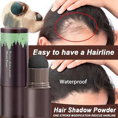 GULGLOW99 HAIR LINE POWDER DARK BROWN KING2025 SOFT Hair Volumizer PRESSED POWDER
