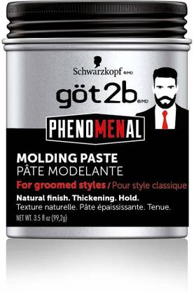 Got2b Phenomenal Molding Paste, 3.5 Ounce Hair Clay