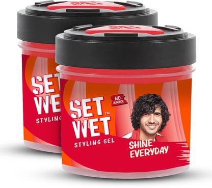 SET WET Wet Look Hair Styling Gel for Men Hair Gel