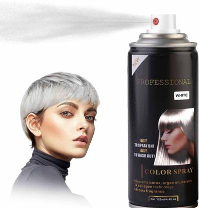 GULGLOW99 Tempopray White Hair Color Spray Hair Spray For Man Hair Spray