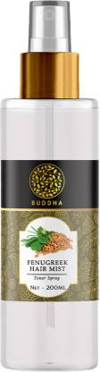 buddha natural Fenugreek Hair Vitalizer Spray Mist- Hair Thinning & Premature Greying Hair Mist