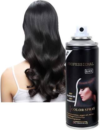 Arcanuy MEN HAIR BLACK USEABLE COLOR SPRAY LONG LASTING Hair Spray