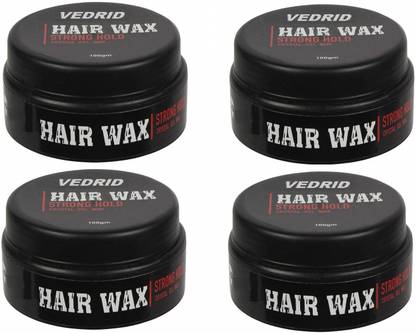 VEDRID Strong Hold Hair Wax (100 gm X 4 = 400 Gram) Hair Wax